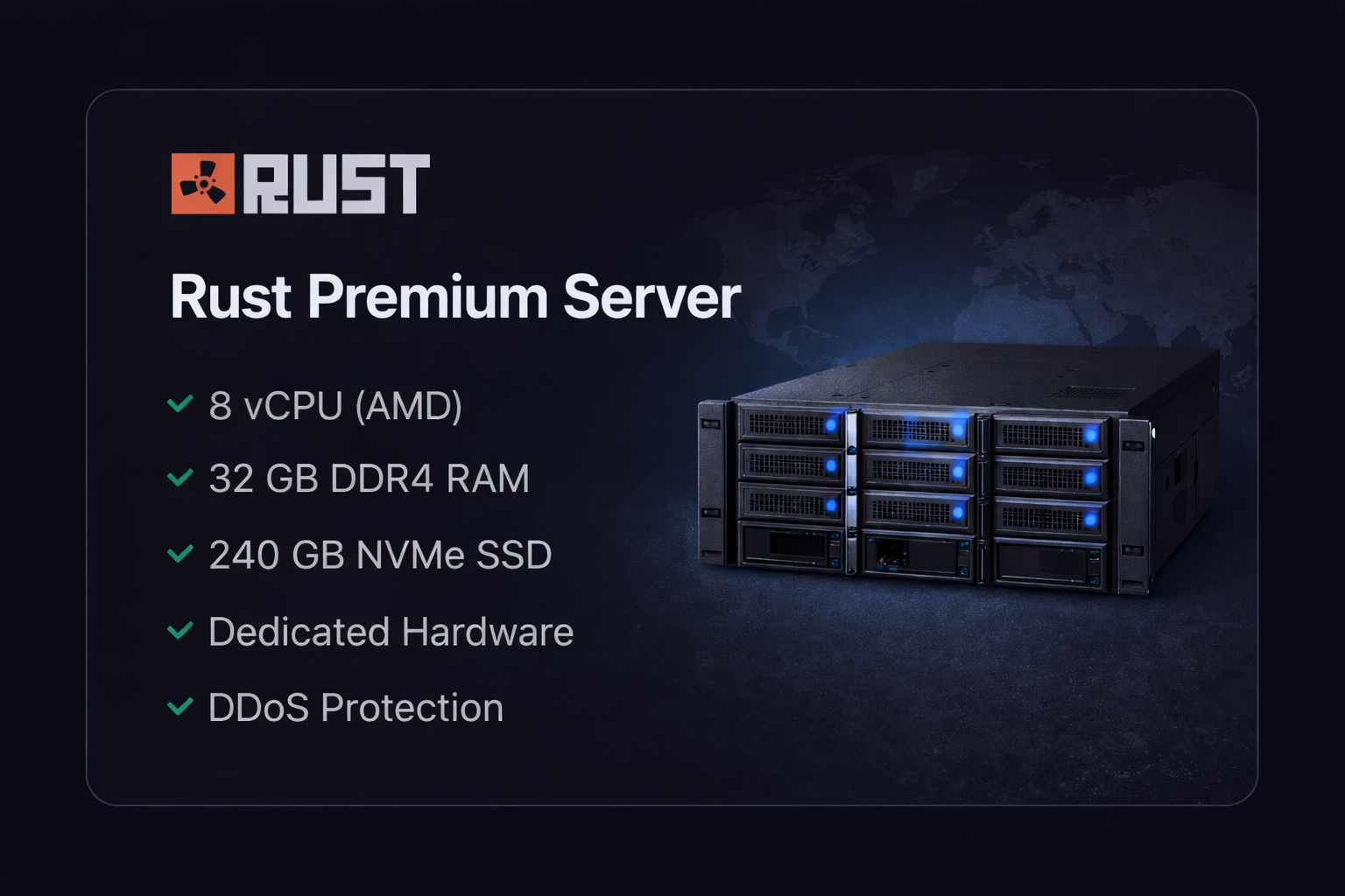 Rust Premium Server